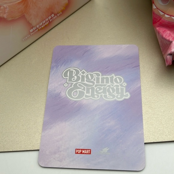 Pop Mart Big Into Energy Collectible Keychain /Bag Charm Box Is Not Open-Luck - Picture 5 of 15